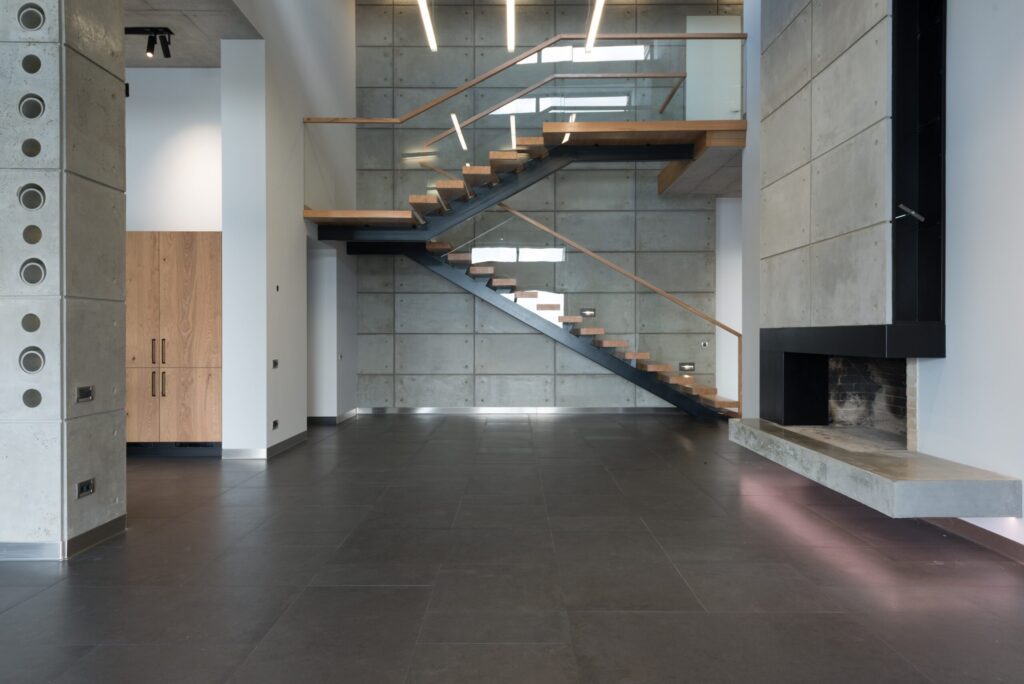 banks flooring solutions luxury vinyl tile display