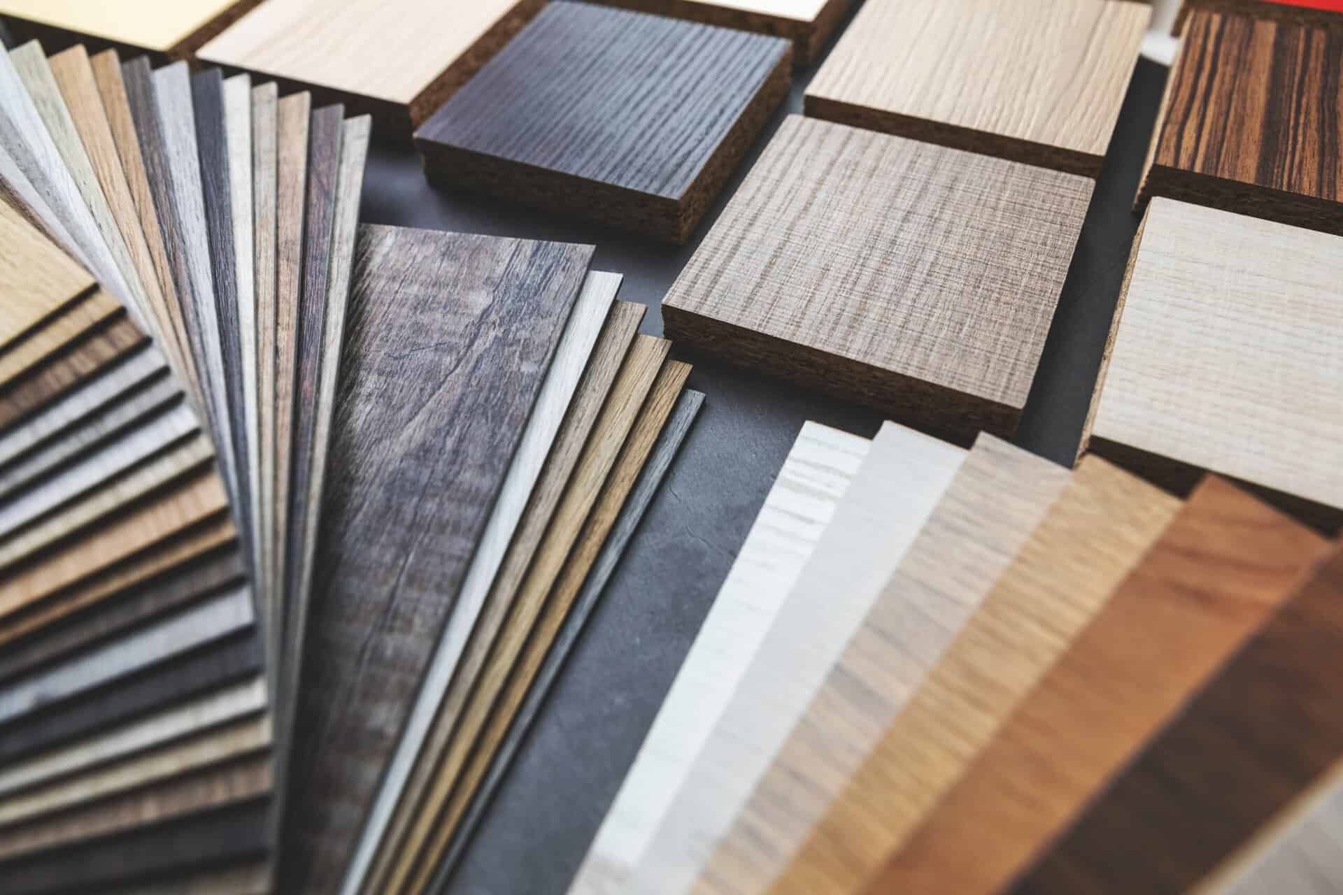 Luxury vinyl tile flooring in a modern home