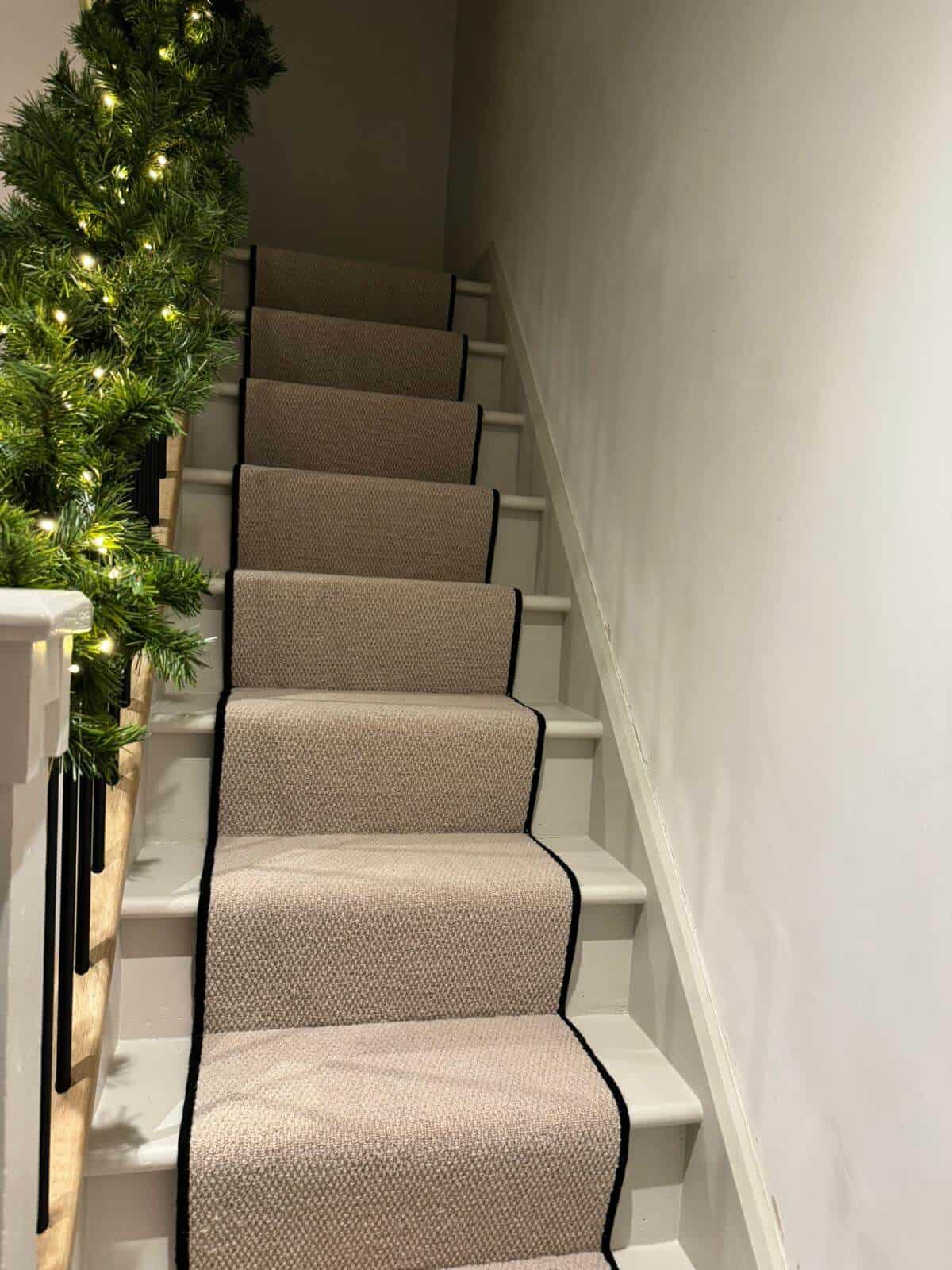Loop pile carpet fitted in a commercial corridor