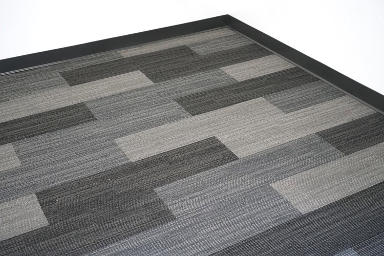 Carpet tile fitted in an open plan office