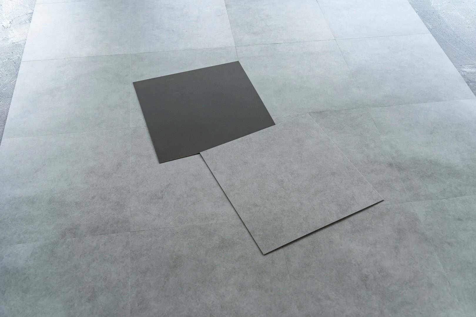 Heavy-duty commercial flooring installation
