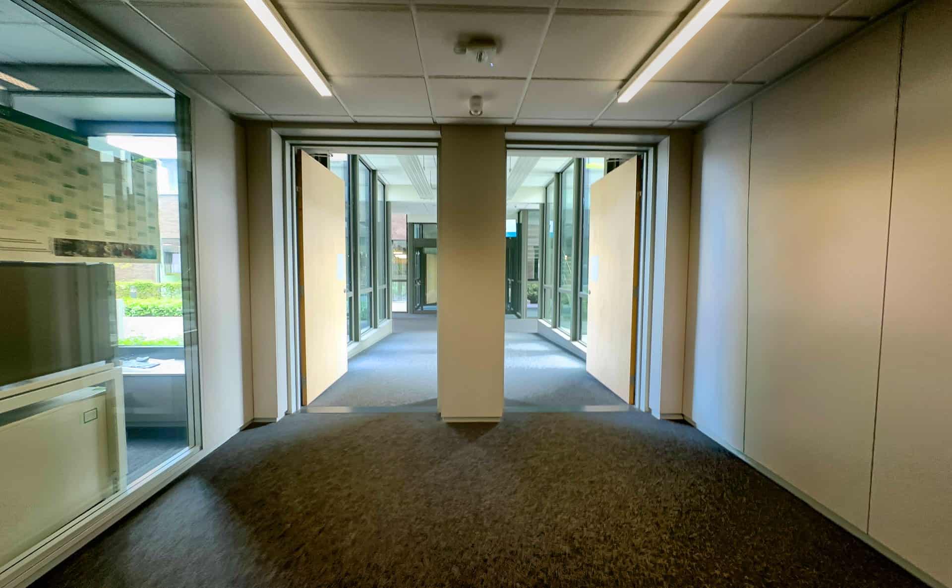Hard-wearing loop pile carpet for a high-traffic Preston space