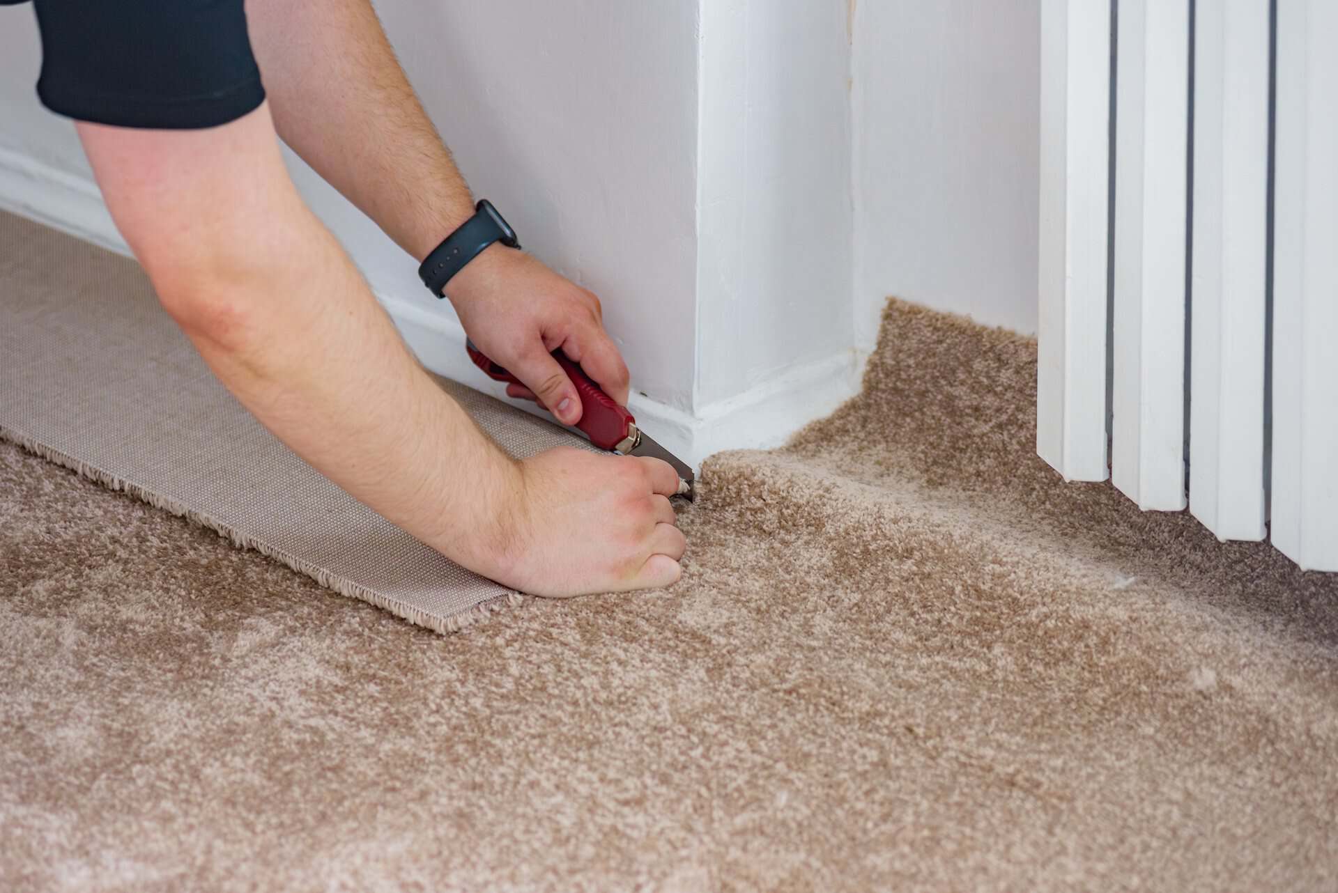 Professional carpet fitting for a Preston property
