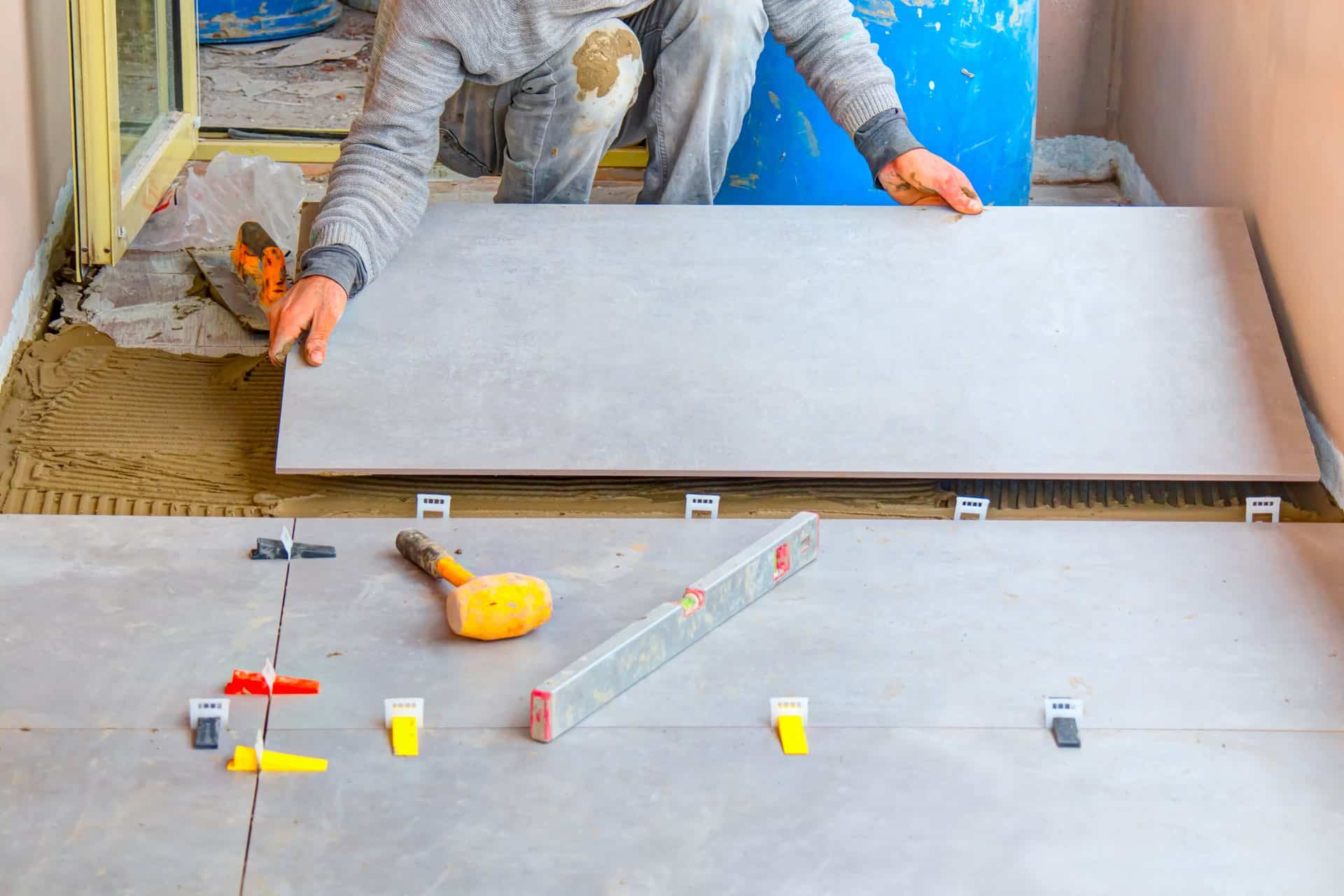 Professional floor tiling in Preston