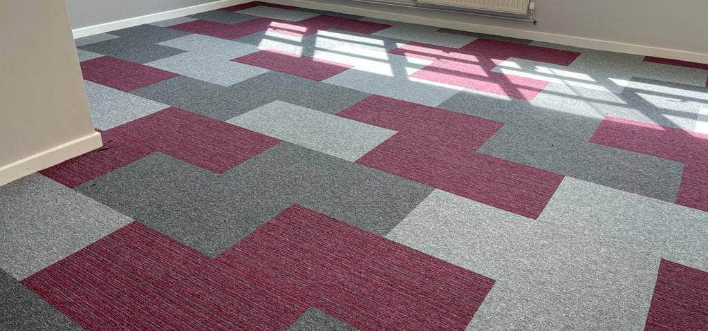 Commercial flooring installation in Leyland