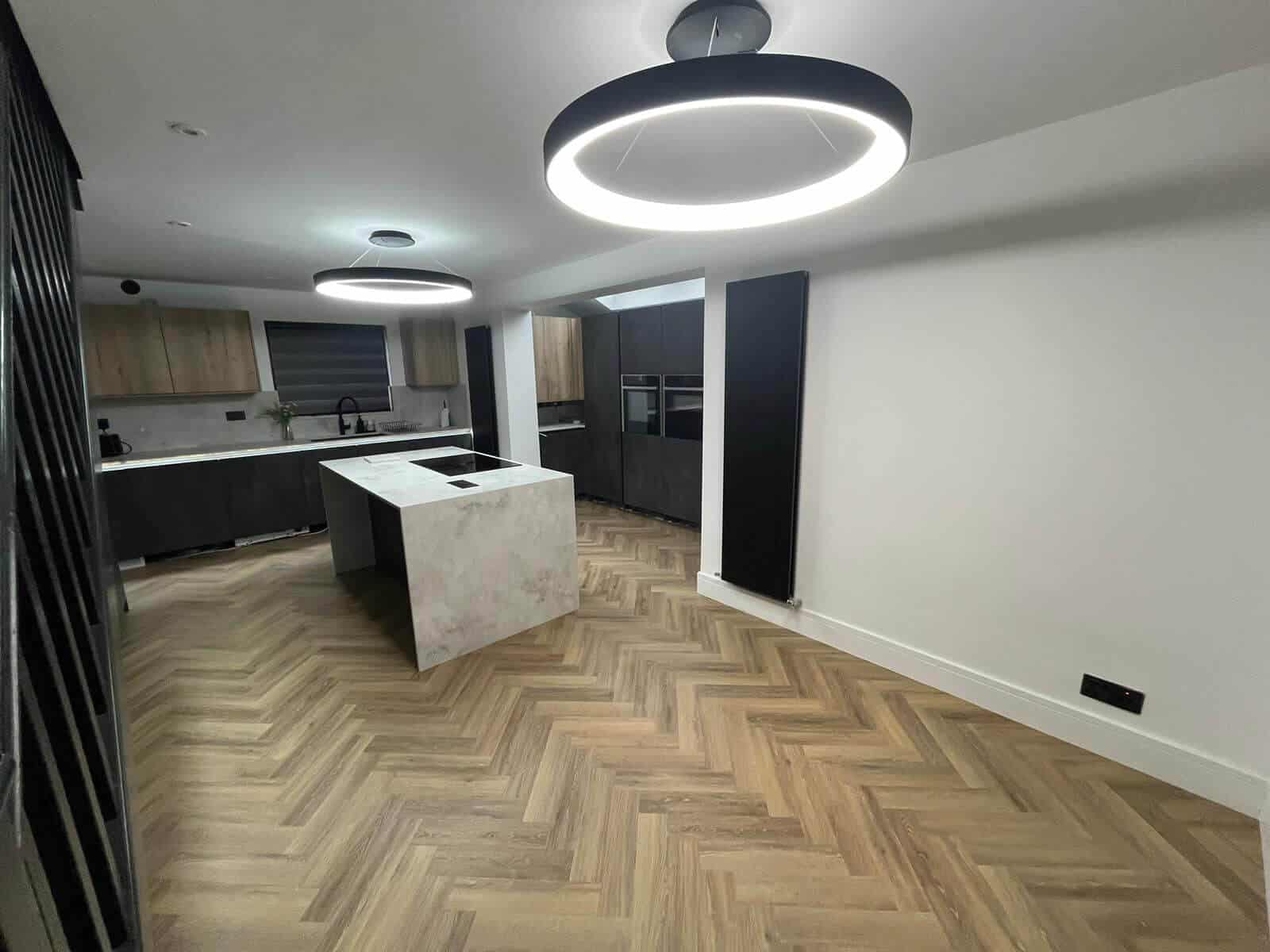 lvt flooring in kitchen