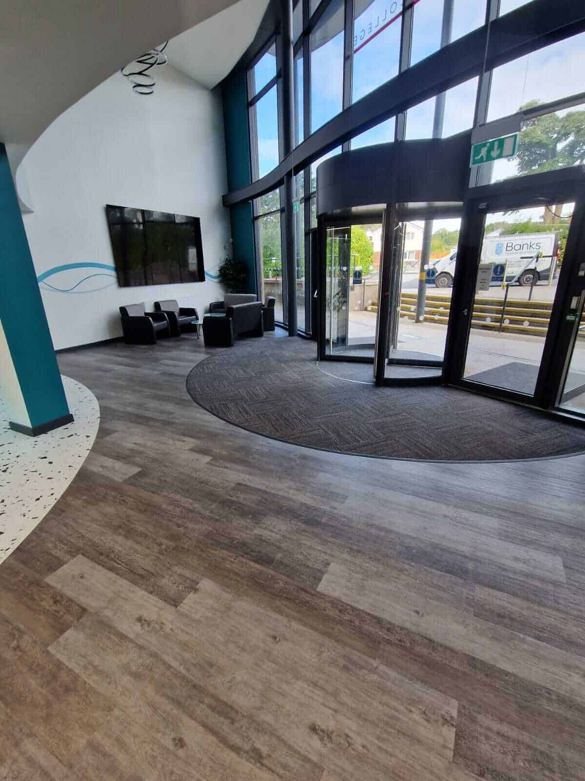 runshaw college banks flooring